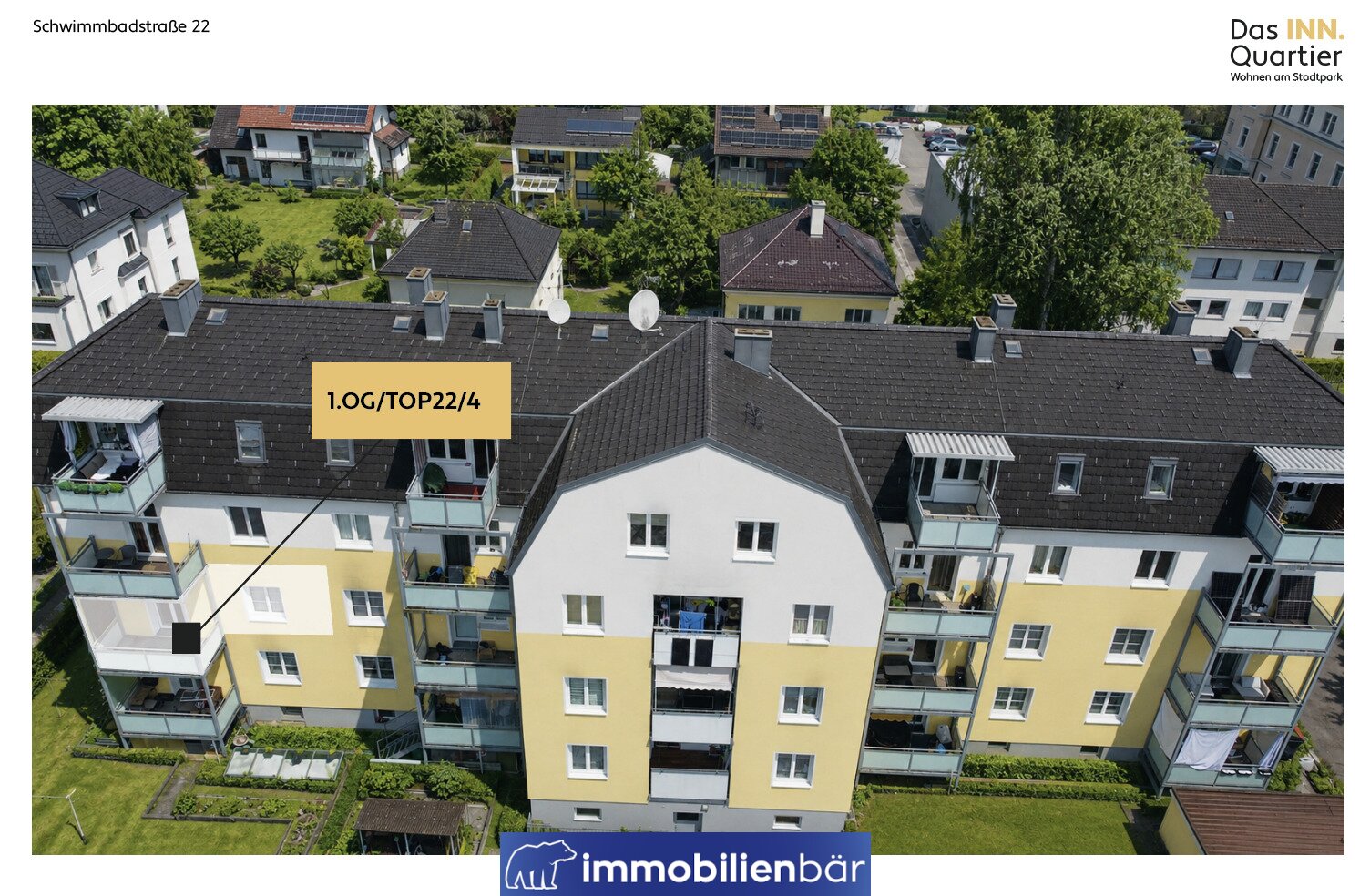 Top Sanierungsobjekt -  2,5 Zimmerwohnung mit Balkon - nähe Stadtpark