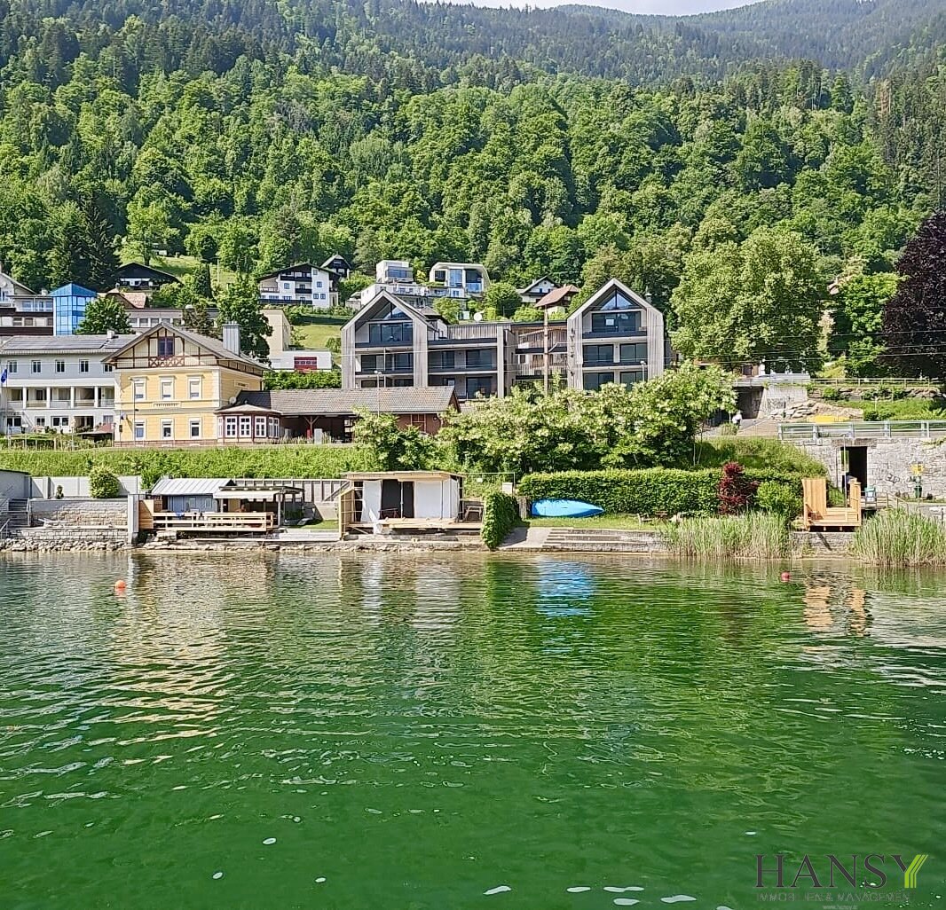 Exklusiver Erstbezug mit großzügigem Balkon, Garagenstellplatz und Seezugang am Ossiacher See