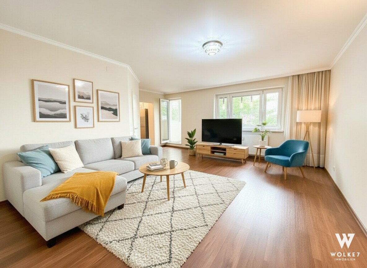 Grüne Ruheoase mitten im 2. Bezirk – 2-Zimmer-Wohnung mit Loggia, Top-Grundriss & Vollmöblierung inklusive!