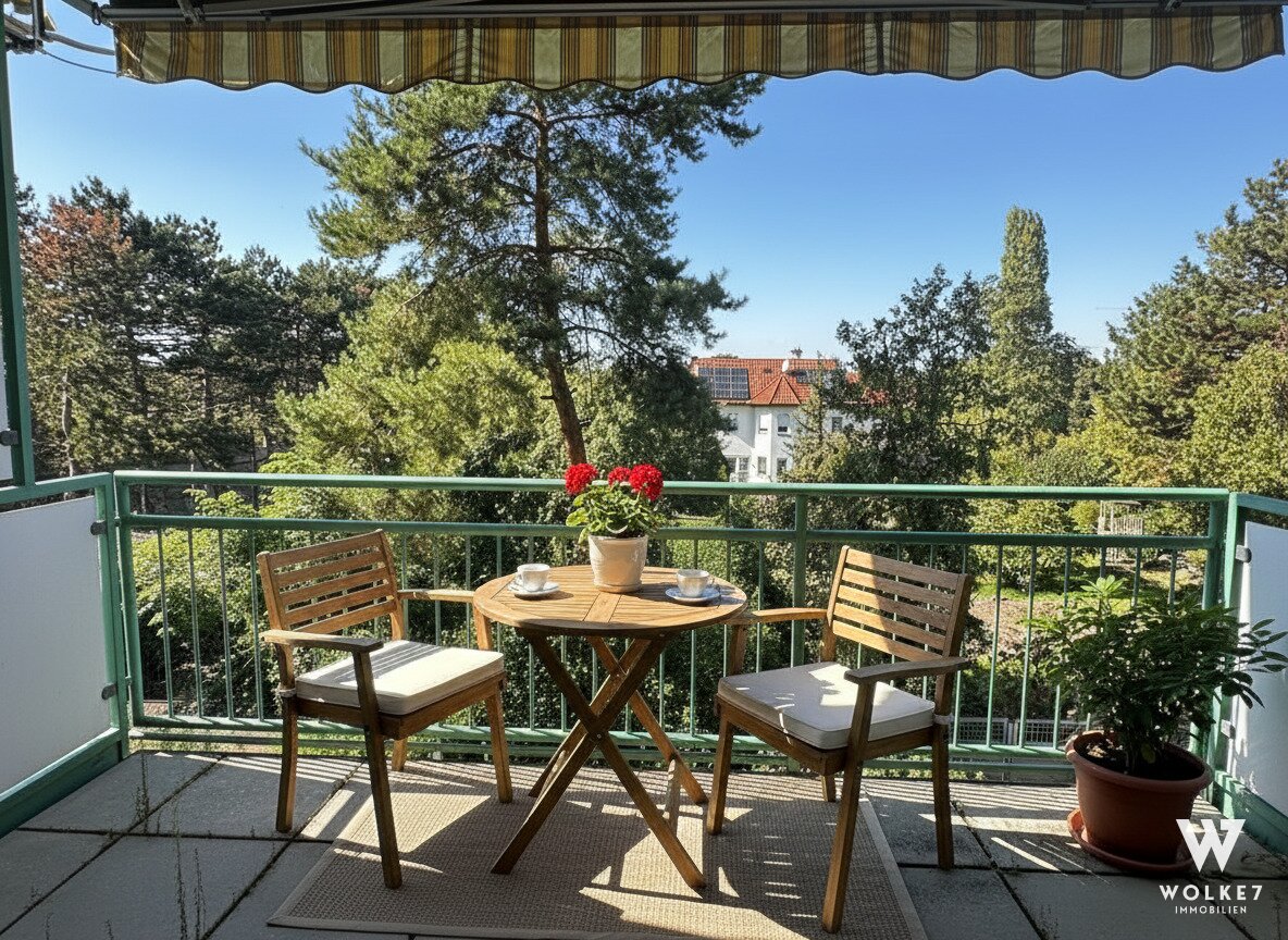 Familienfreundliche 3-Zimmer-Wohnung mit Balkon und Grünblick in 1220 Wien