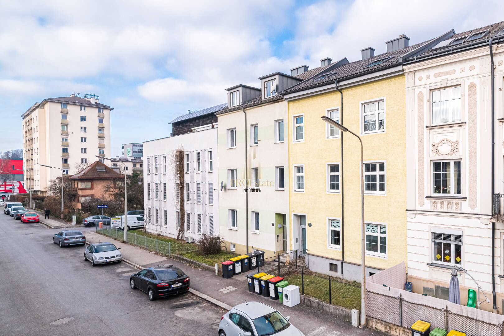 Ruhige und helle 2-Zimmer-Wohnung mit Garten in Linz, 68 m² um €198.000! Serviced Apartments!