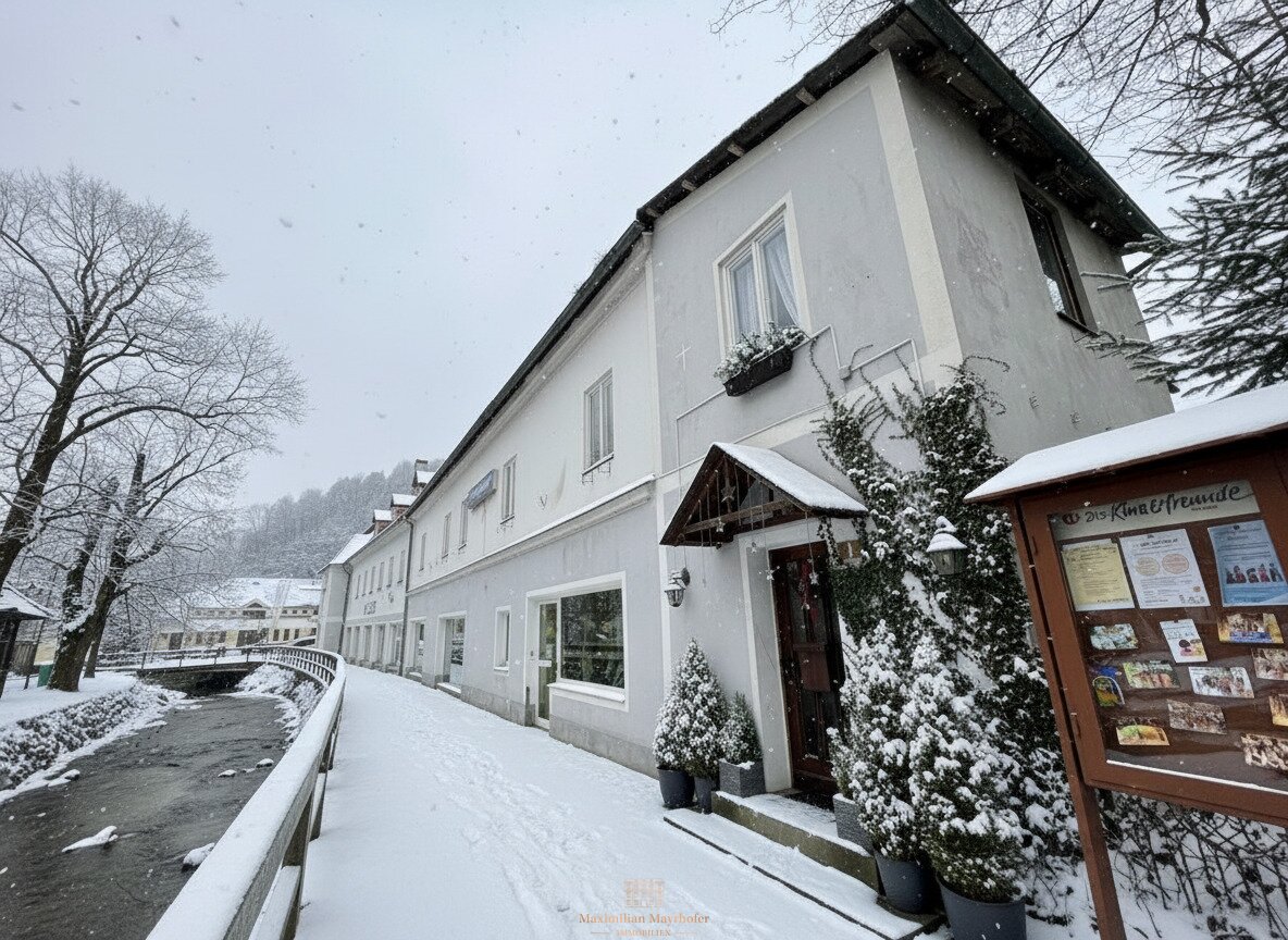 Charmante Pension in idyllischer Lage in Gaming – vielseitig nutzbar & voll ausgestattet