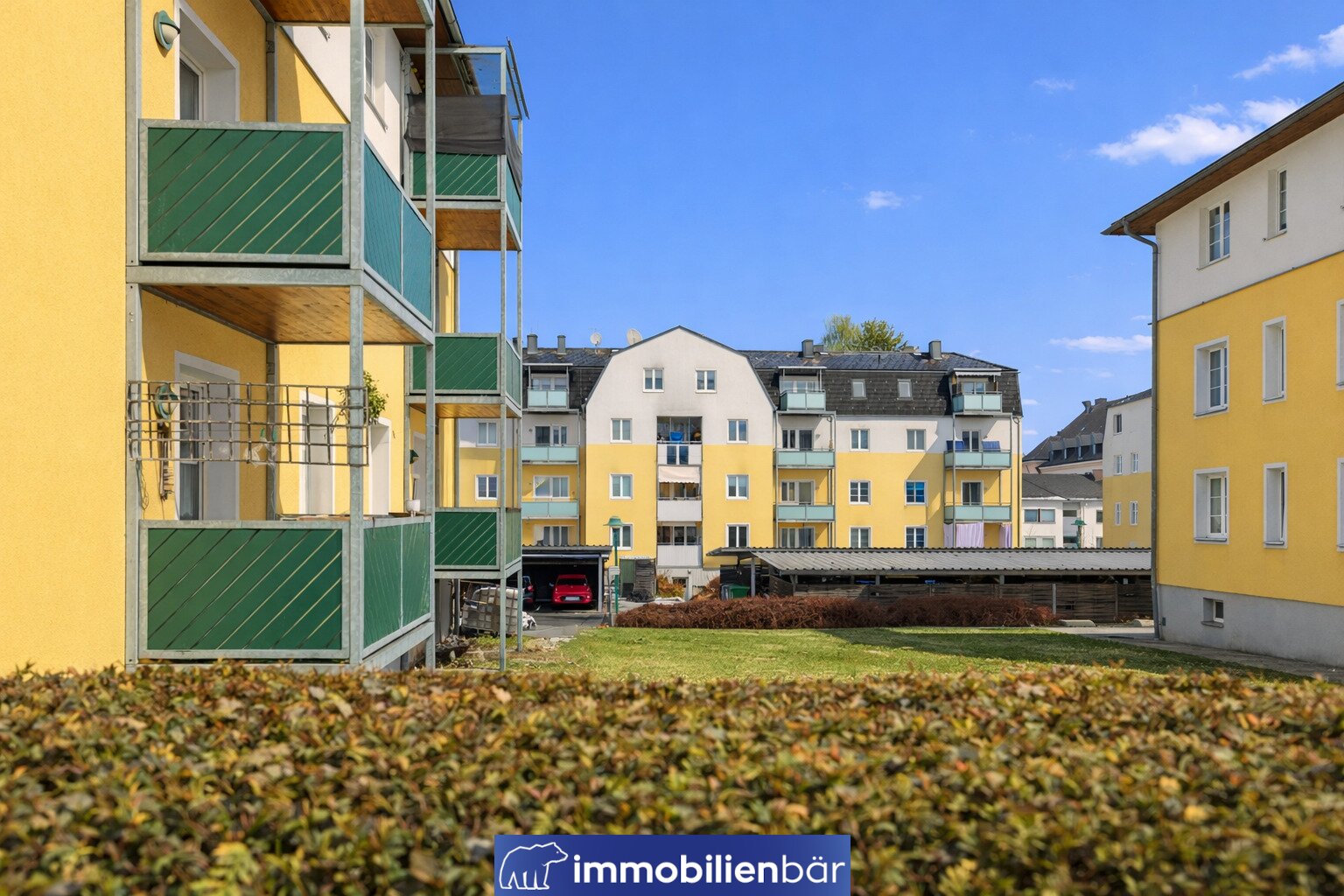 Praktische 3 Zimmerwohnung mit Balkon - nähe Stadtpark