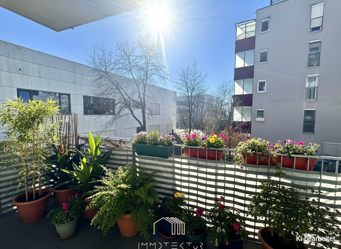 BESTLAGE ST. PETER: Wunderschöne Wohnung mit 2 Zimmer + Extraküche, Balkon und Tiefgarage