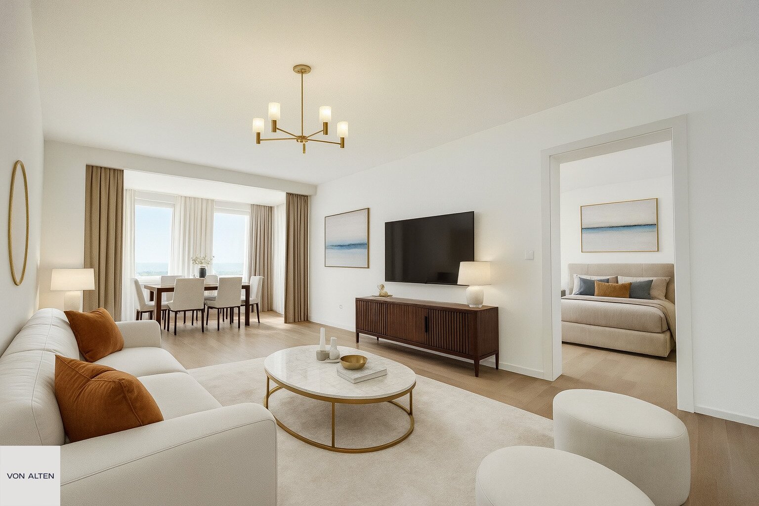 Modernisierte 2-Zimmer-Wohnung mit Zweitwohnsitz Option!