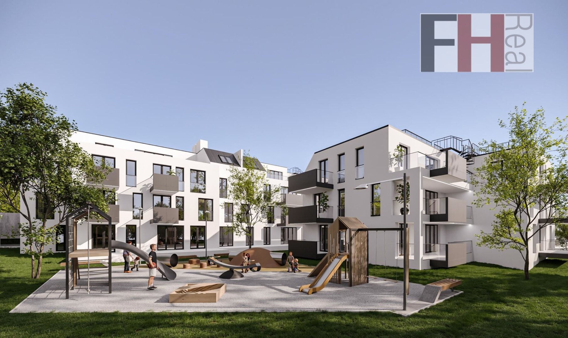 PROVISIONSFREI! Bewilligtes Bauträgerprojekt auf südseitigem, ebenen Grundstück mit toller Fernsicht, 2074m² NNF, nahe Gablitz Zentrum!