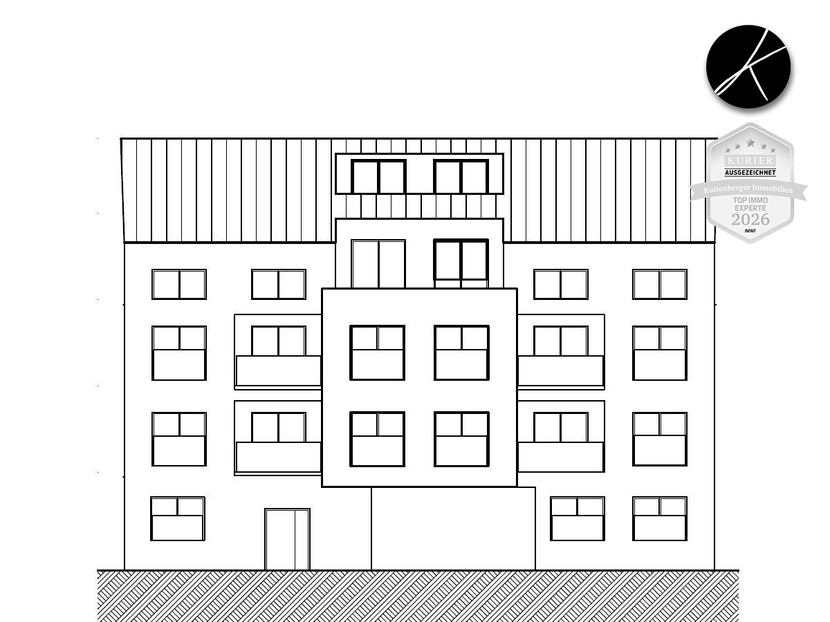 Zentrumsnähe: Bewilligtes Wohnbauprojekt (1.044m² gewichtet)
