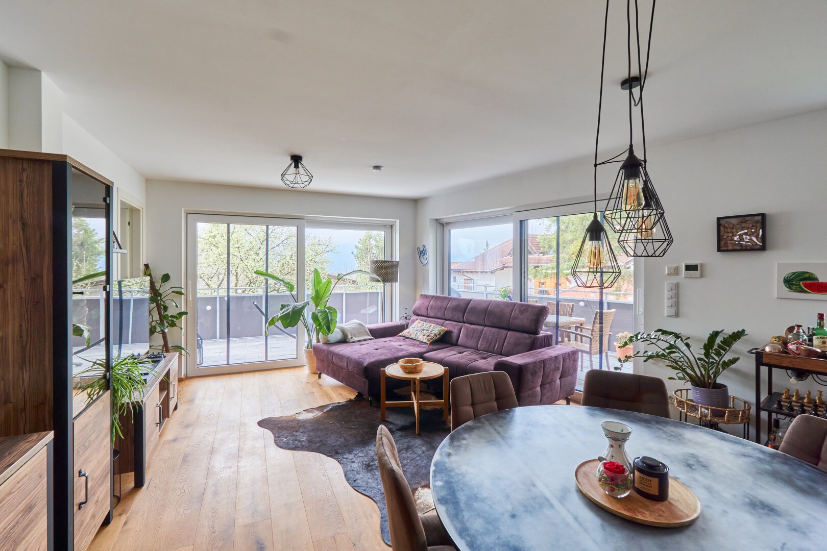 Stilvolle 3-Zimmer-Wohnung mit großem Sonnenbalkon in ruhiger Lage von Telfs