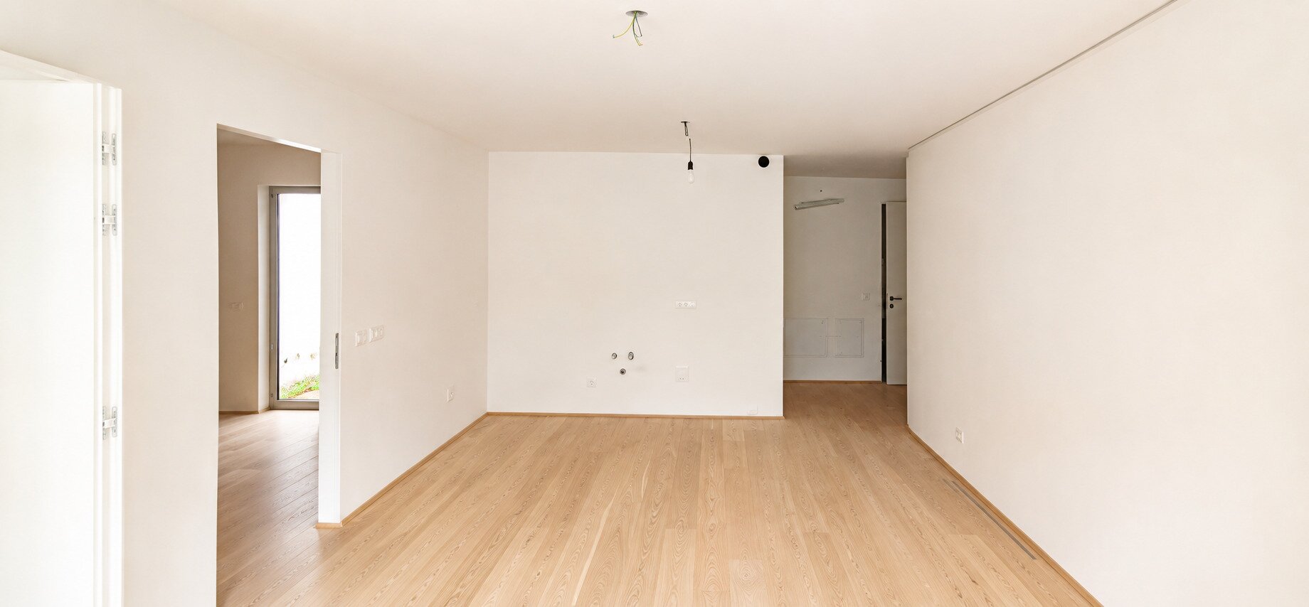 Erstbezug in Baden: Helle Gartenwohnung in attraktiver Lage