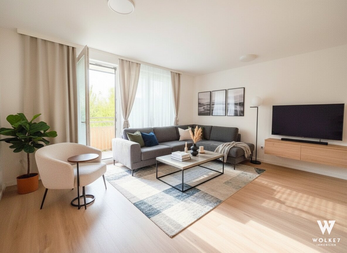 Stilvoll wohnen in Korneuburg – 2-Zimmer-Eigentum mit Balkon | Lift | Sauna | Gemeinschaftsgarten