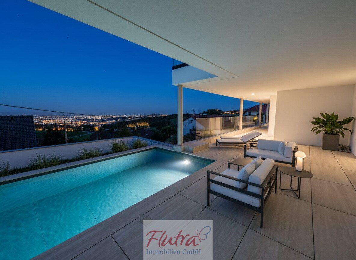 Luxus trifft Natur - Exklusive Gartenwohnung im Haus-Charakter mit Pool und großer Terrasse in Altlichtenberg!