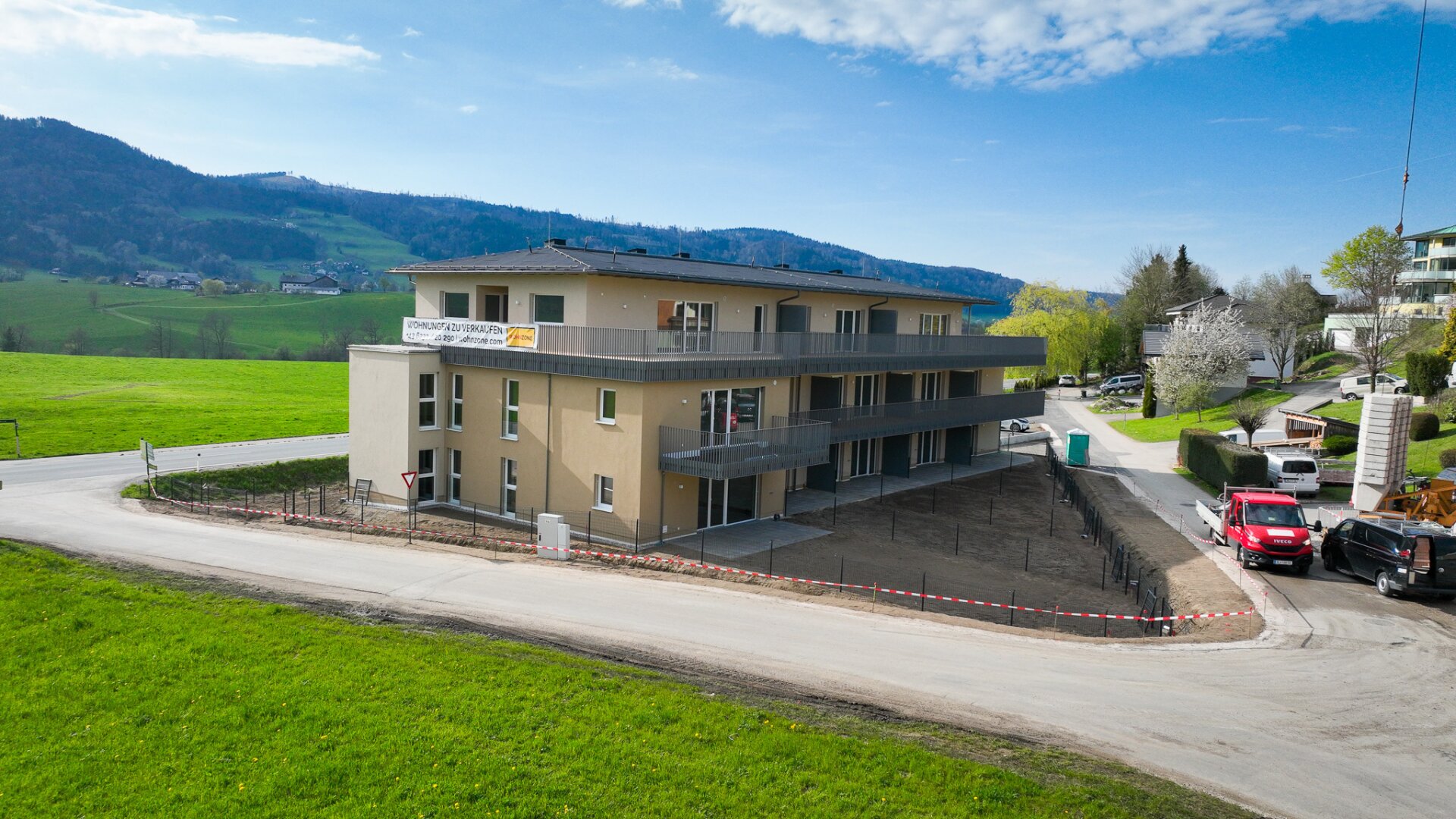 BEZUGSFERTIG: Zwischen dem Mondsee und dem Irrsee - moderne 4 Zimmerwohnung