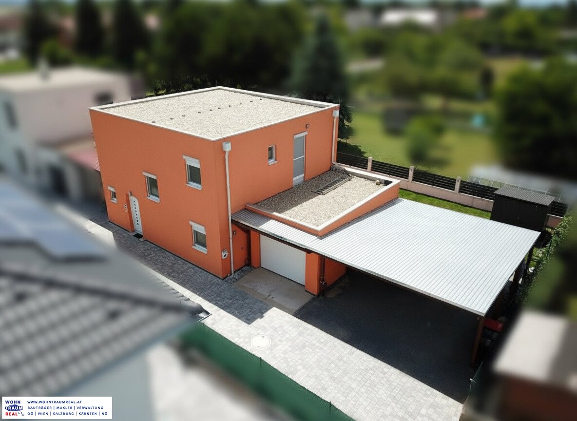 ***RESERVIERT***  TOP modernes Einfamilienhaus mit Garten, Terrasse, Garage und Carport  Nähe Wien