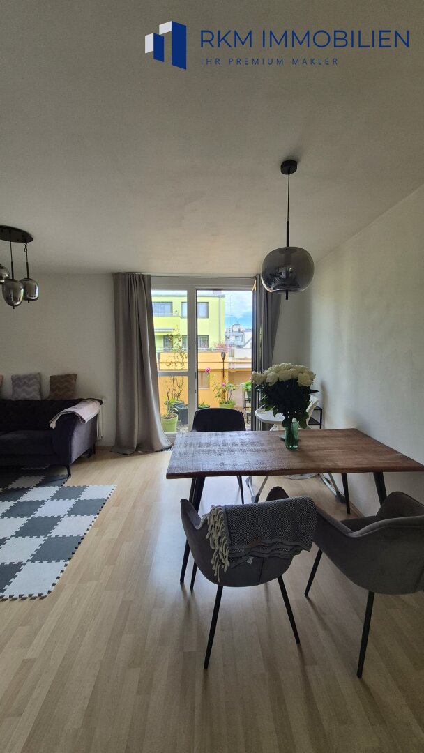 Helle 3-Zi- DG-Maisonette mit Balkon, Terrasse, Loggia & optionalem Tiefgaragenstellplatz zu mieten – 95m² Wohlfühloase!