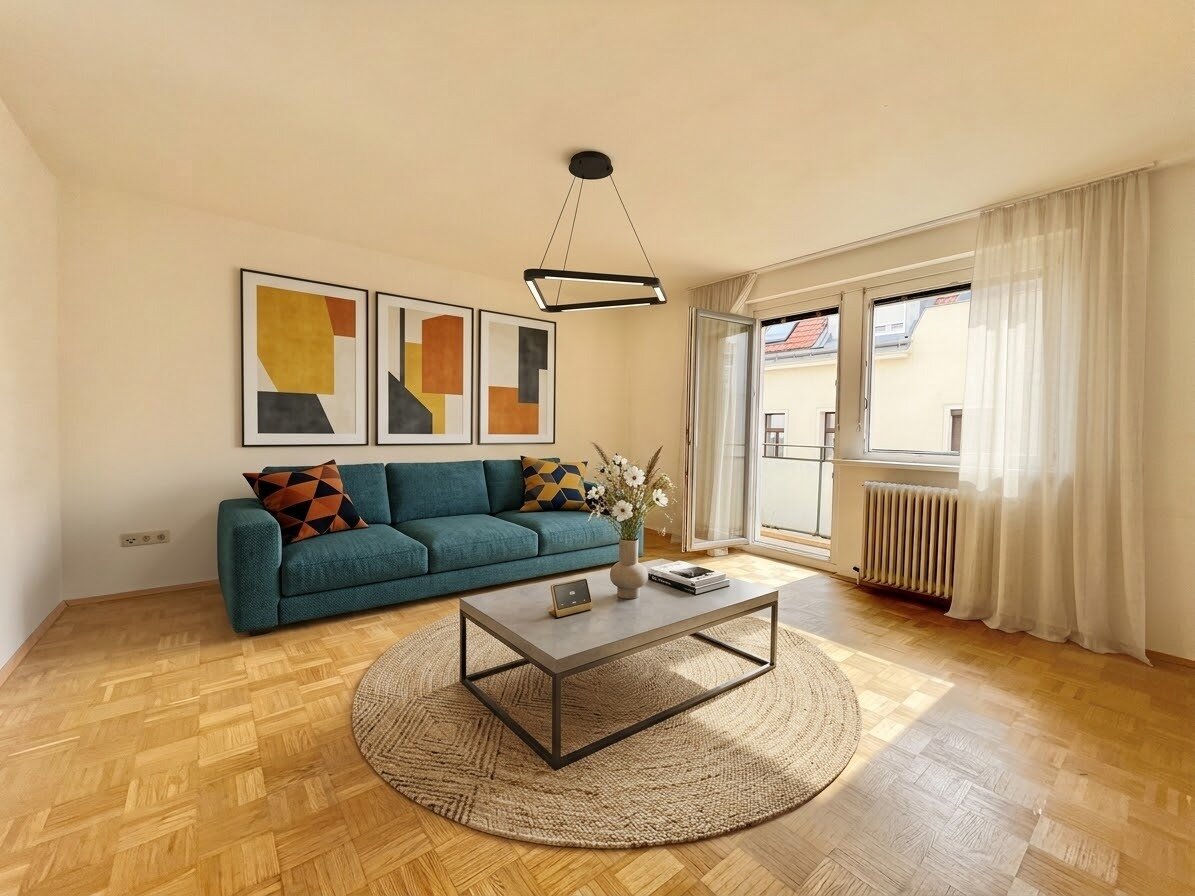 SMARTE 1 ZIMMER + BALKON NAHE U6 + MEIDLINGER MARKT