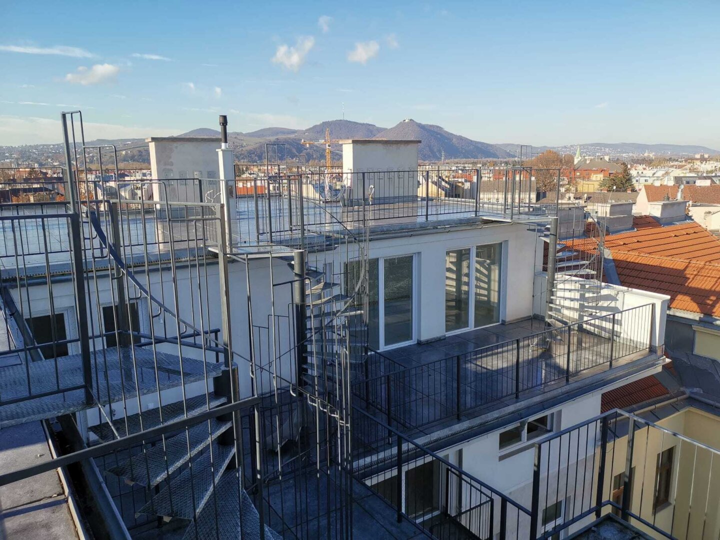 Über den Dächern von Floridsdorf- Maisonette mit 54,88 m² Dachterrasse