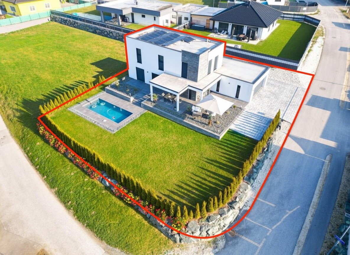 Neuwertiges Einfamilienhaus in Völkermarkt mit Doppelgarage, Photovoltaik und Luftwärmepumpe