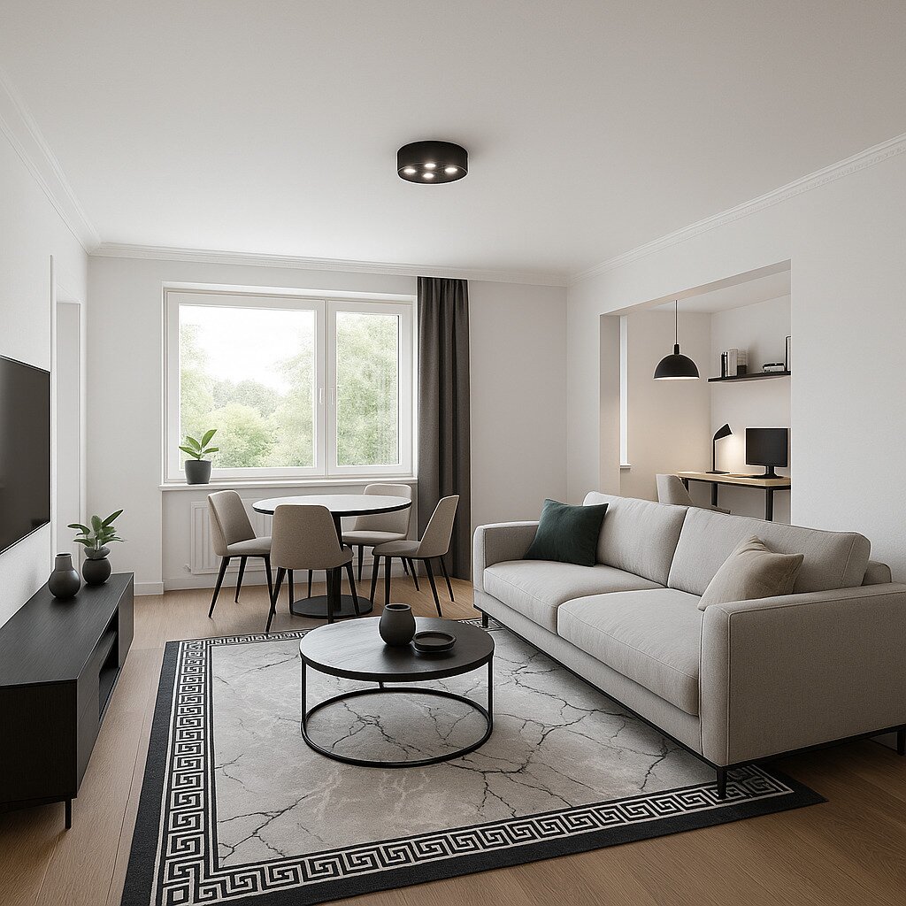 Helle renovierungsbedürftige 2,5-Zimmer Wohnung