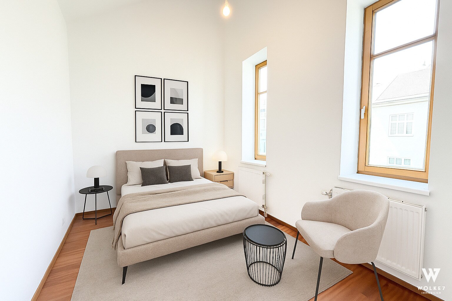 Charmante Dachgeschosswohnung mit Terrasse in Ruhelage – 19. Bezirk