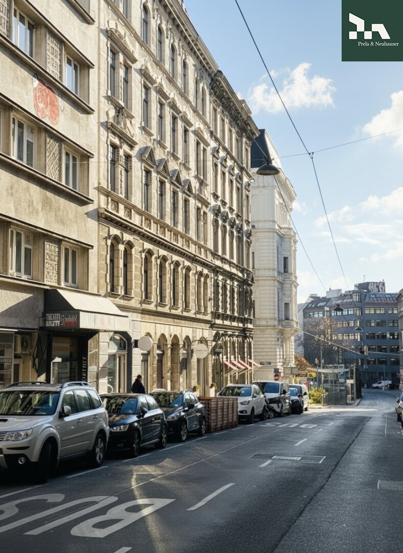 befristet vermietetes Geschäftslokal in Top Lage von Mariahilf mit 3,5% Rendite