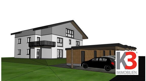 K3 - Neubau Ried/Tumeltsham-Gartenwohnung mit Lift, Doppelcarport und Top - Ausstattung