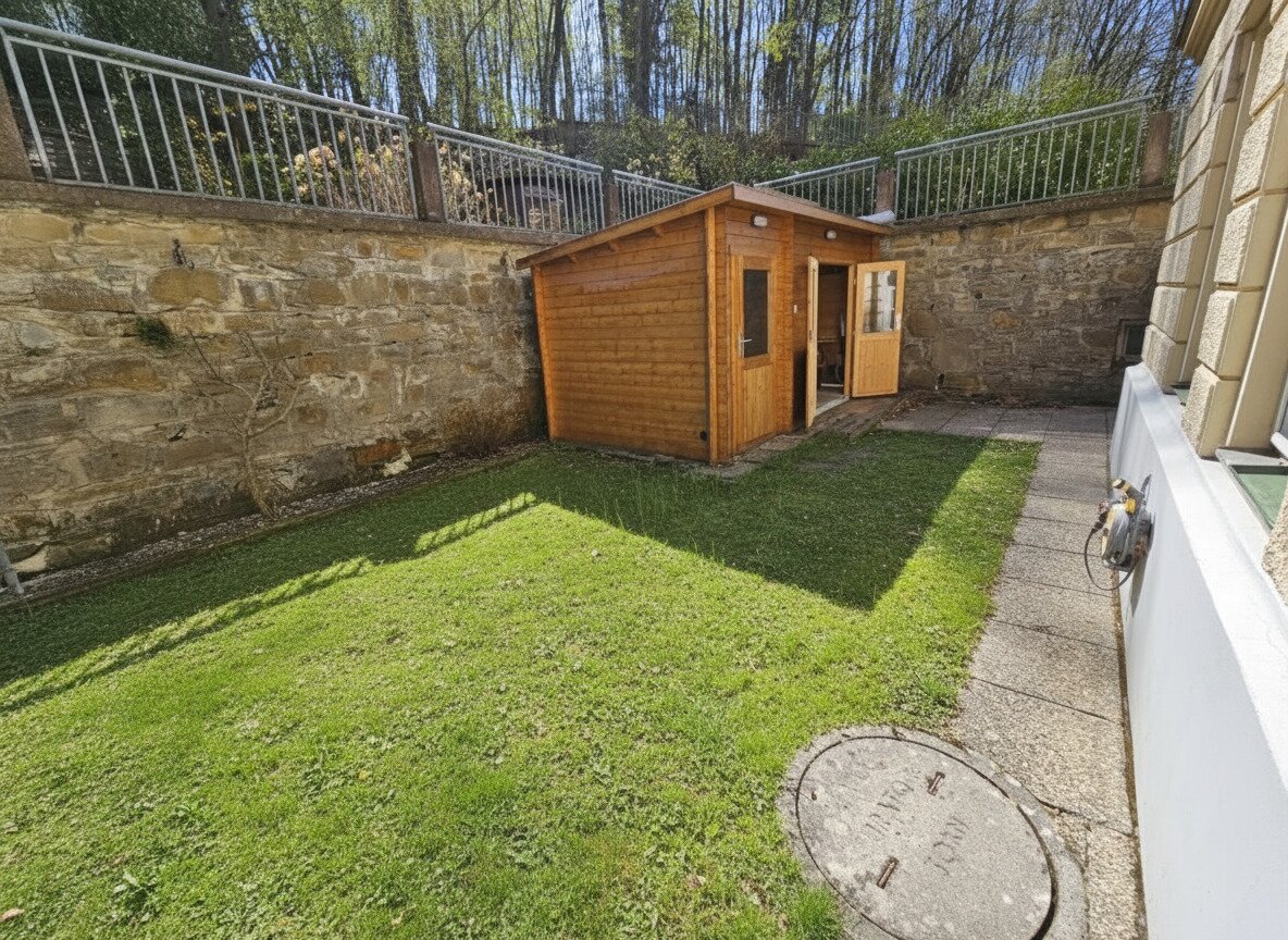 !!! Reserviert !!! Möblierte 2-Zimmer-Wohnung inkl. Stellplatz mit sonnigem Garten in Pressbaum