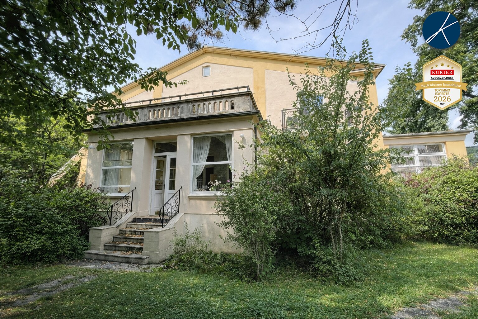 Vergangene Eleganz sucht neue Zukunft - Historisches Herrenhaus in bester Lage in Baden