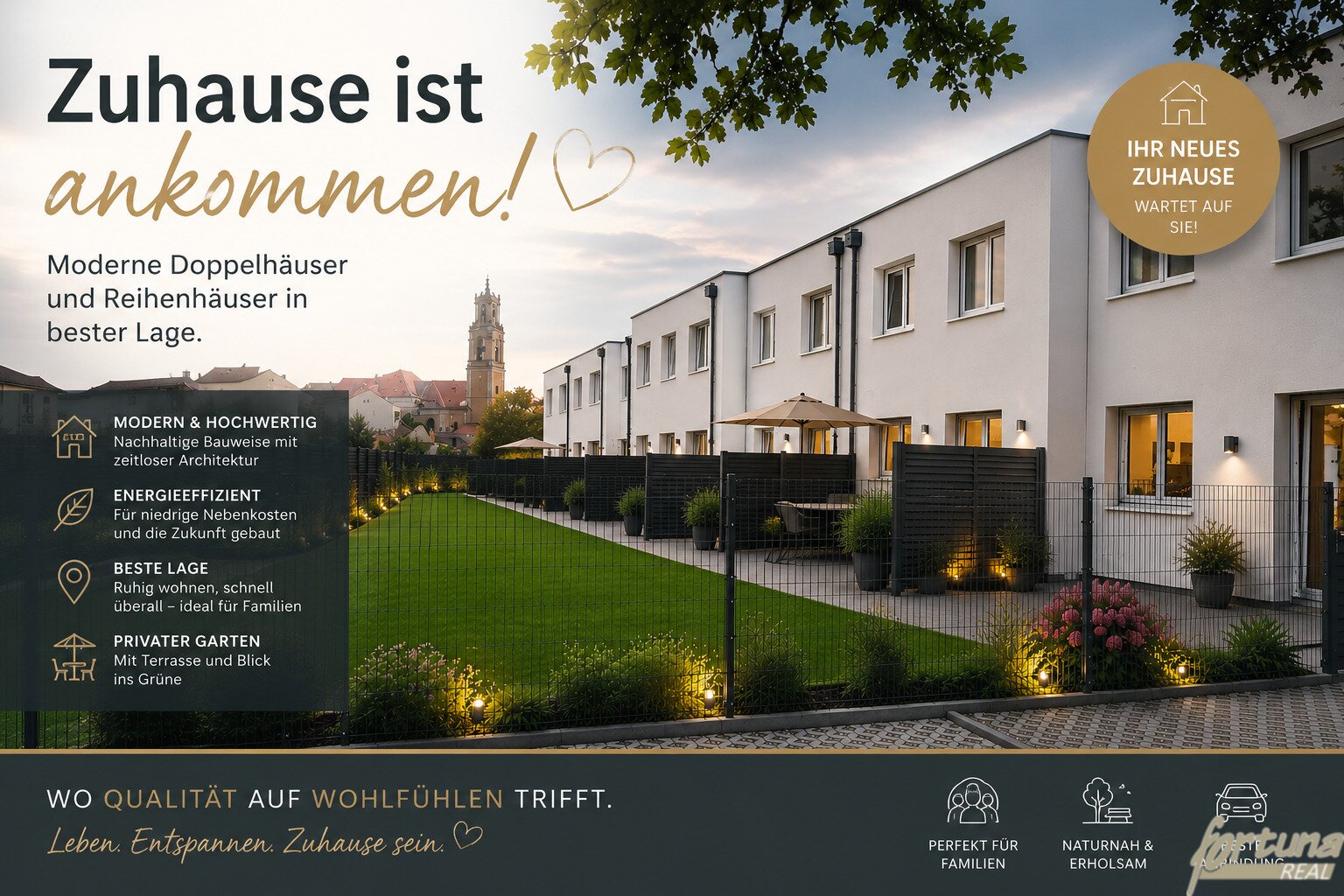 ****NEUBAU****Reihen- und Doppelhäuser in 3130 Herzogenburg ***Bezugsfertig im JUNI ***