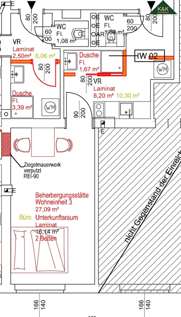 PROVISIONSFREI - MASSAGERAUM, FRISÖR, NAGELSTUDIO, BÜRO,…MIETEN KLIMATISIERT