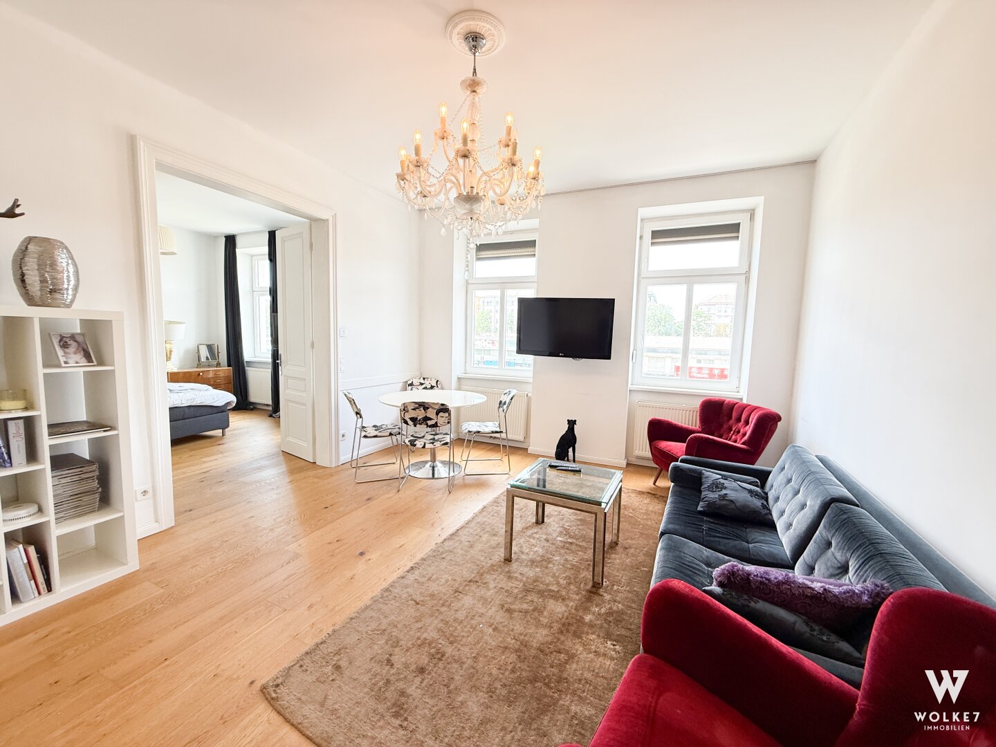 Stilvoller Luxus trifft Altbauflair – Traumhafte 3-Zimmer-Wohnung im 15. Bezirk | U3 & U6 Westbahnhof