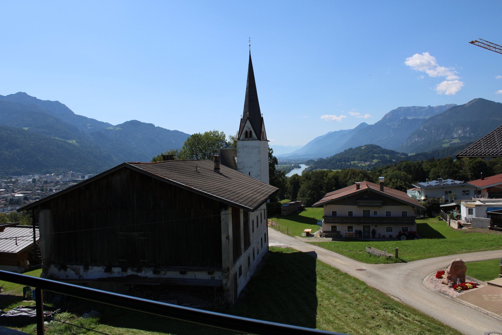 Modernes Penthouse mit Garten und Blick über das Inntal!