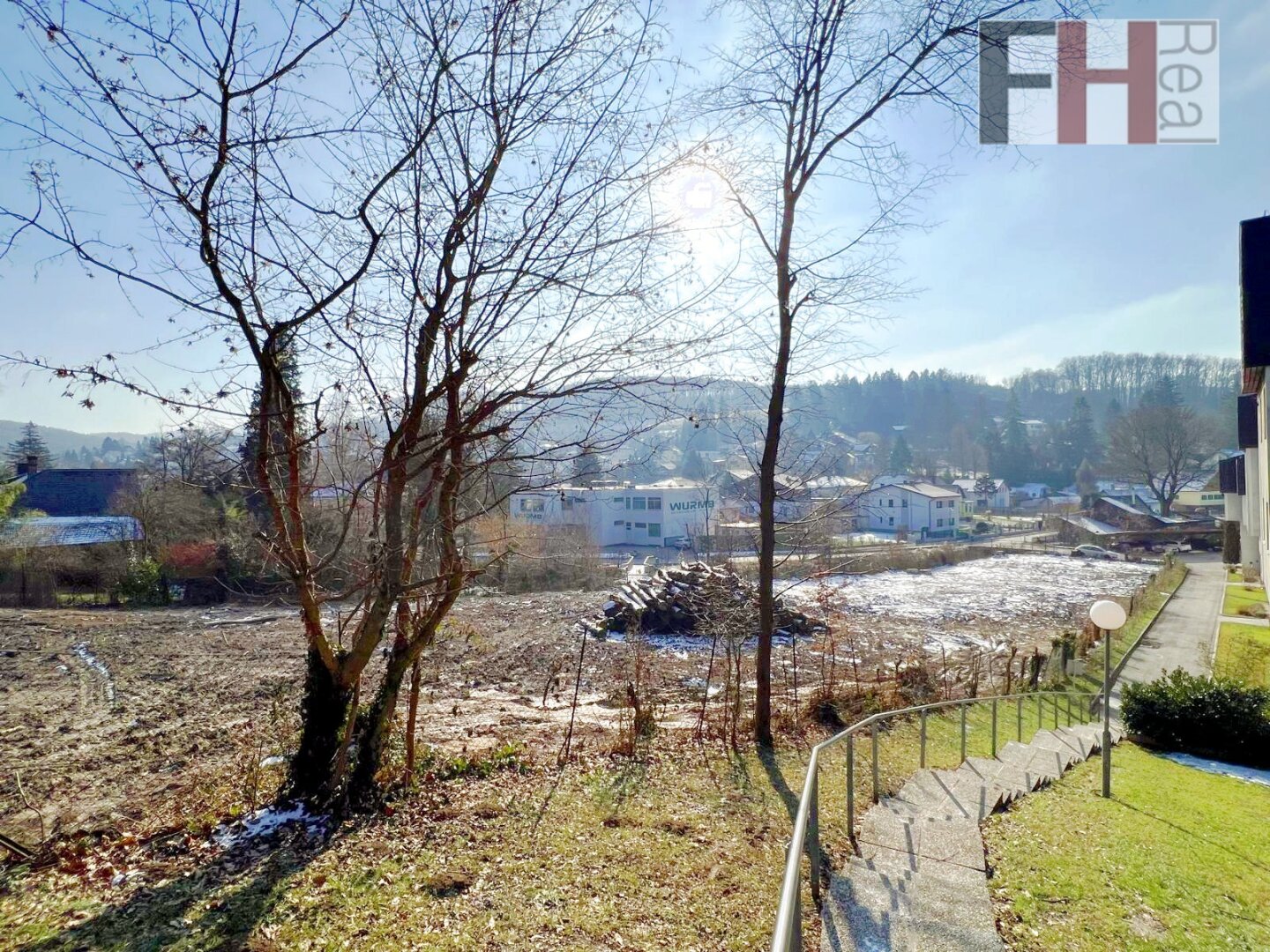 Bauträgerprojekt, herrliche Fernsicht, baubewilligte WNFL 1.352m², Grundstück 3.674m², zentrale Lage!