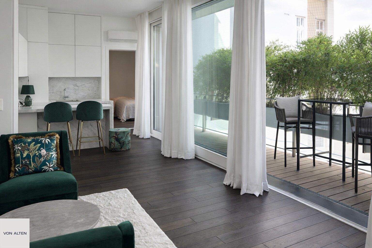 Exklusive Neubauwohnung in ruhiger Hoflage der Inneren Stadt