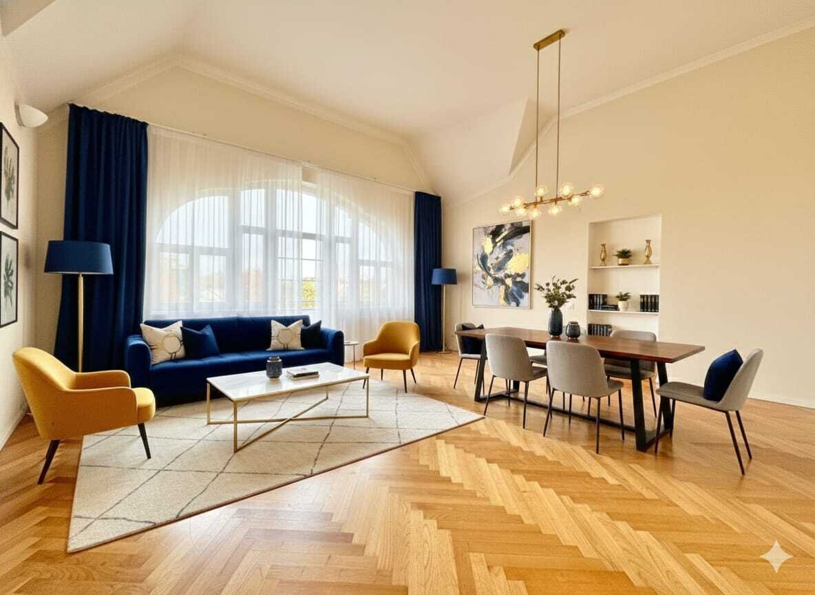 FERNBLICK! SCHÖNE DG-WOHNUNG + 2 BALKONE NAHE PRIVATKLINIK RUDOLFINERHAUS