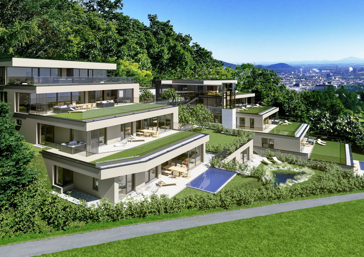 DAS PÖSTLINGBERG RESORT       Außergewöhnlich LEBEN in einzigartiger LAGE mit einzigartigem PANORAMABLICK