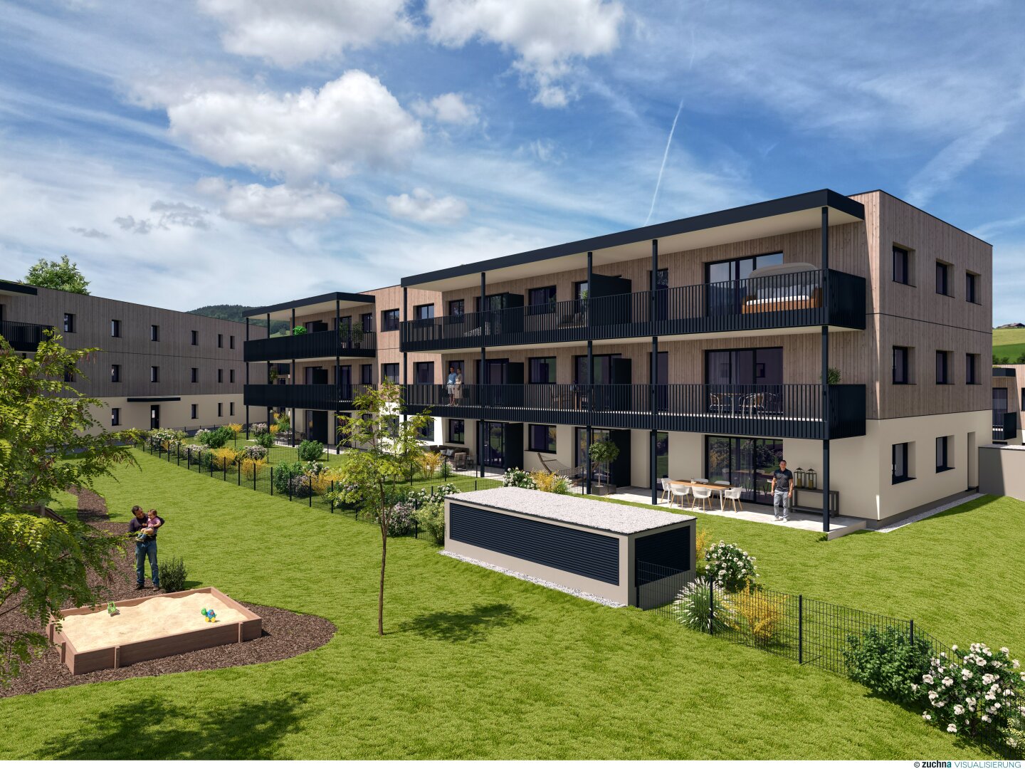 Moderne 3-Zimmer-DG-Wohnung mit Balkon in St. Lorenz · Top Lage!