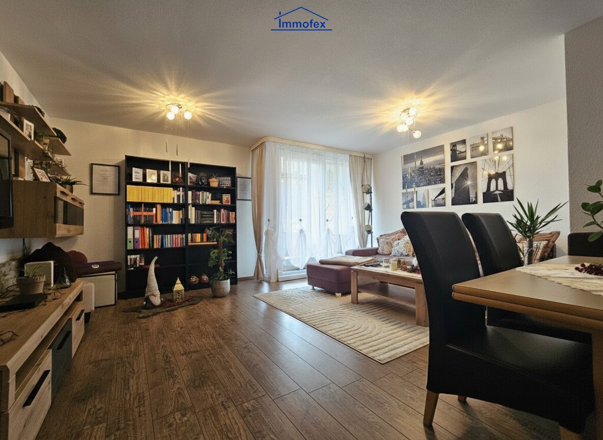 Hochwertig sanierte, sehr ruhige 3-Zimmer Wohnung in gepflegter Anlage