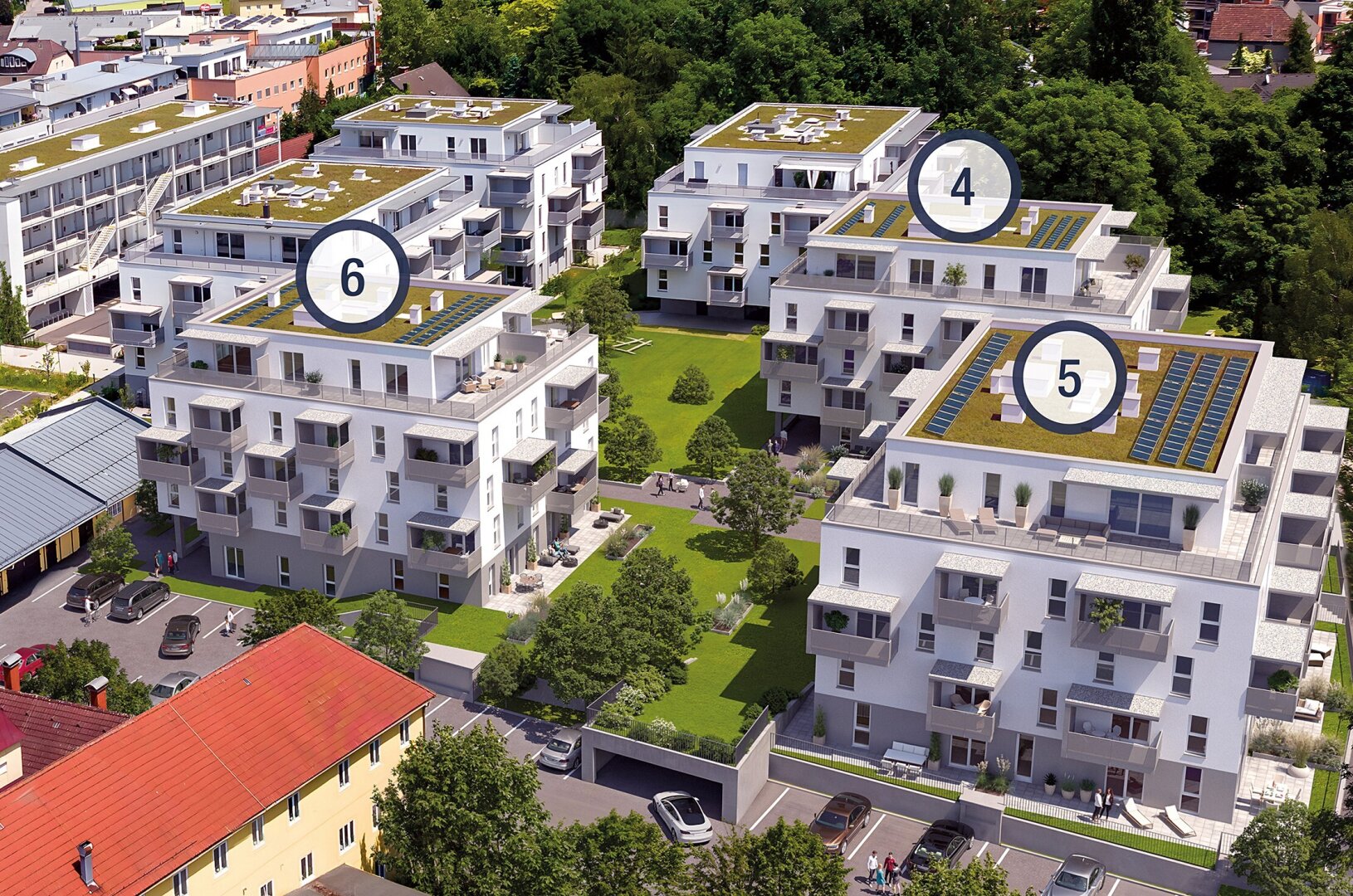 Zukunftsorientiert und wertsicher: Neue Anlagewohnung im autofreien Graumann-Park