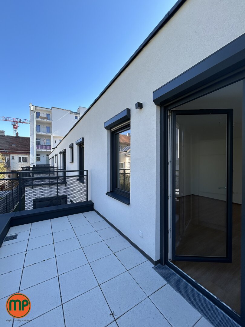 hochwertige 1 Zimmerwohnung mit zwei Terrassen - Top-Ausstattung!