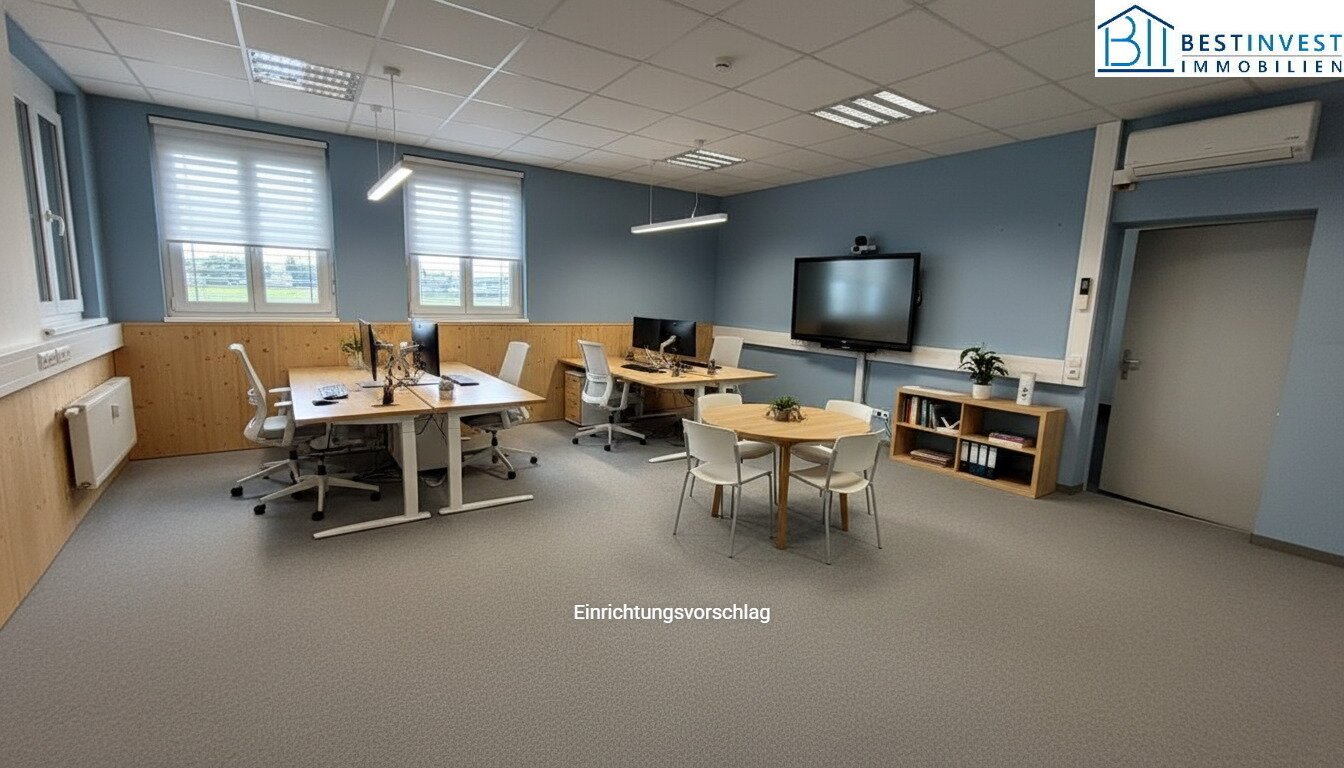Büroflächen ab 22m² bis 410m² | Lagerflächen mit LKW Zufahrt bis 1.500m²