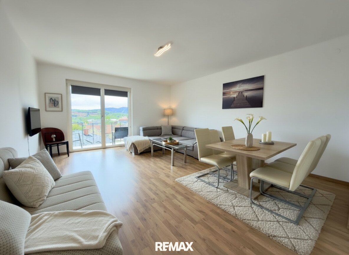 Ankommen & wohlfühlen – sonnige 2-Zimmer-Wohnung mit Loggia in bester Lage von Fohnsdorf