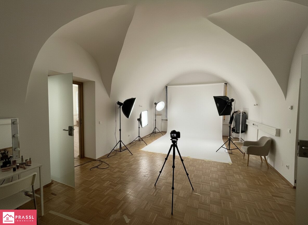 Ihr eigenes Fotostudio nahe Hauptplatz #Pauschalmiete  inkl. HK/Strom/BK #Jetzt mieten!