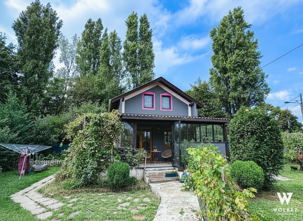 Kleingartenhaus in Ruhelage auf Eigengrund – 1210 Wien I Sanierungsbedürftig mit viel Potenzial I Bahnhof Siemensstraße Nähe