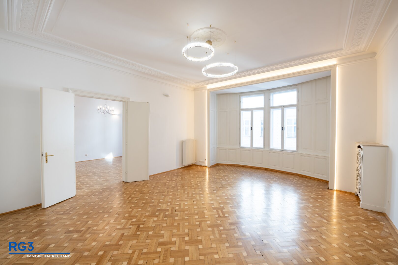 Repräsentative 3 Zimmer Wohnung mit Balkon