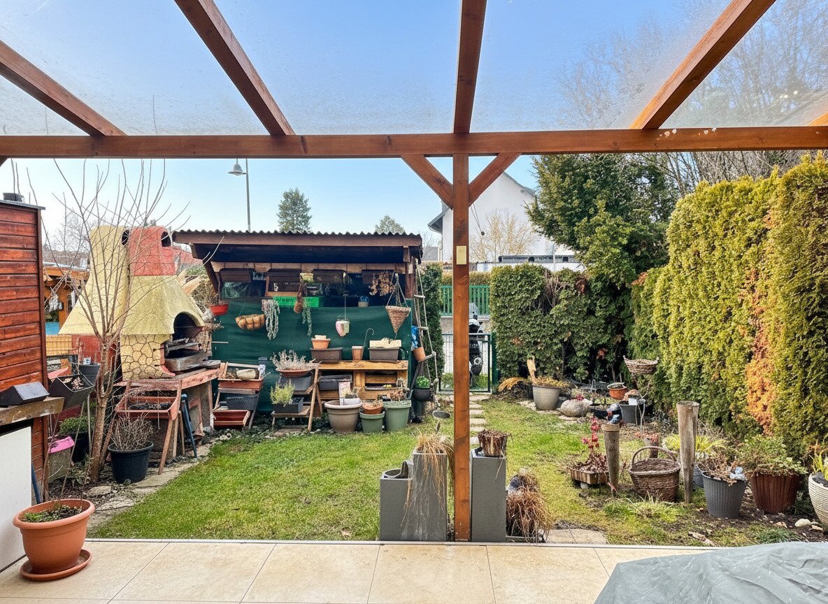 Familienfreundliches 4 Zimmer Reihenhaus mit Garten an der Stadtgrenze Wiens - Leopoldsdorf bei Wien