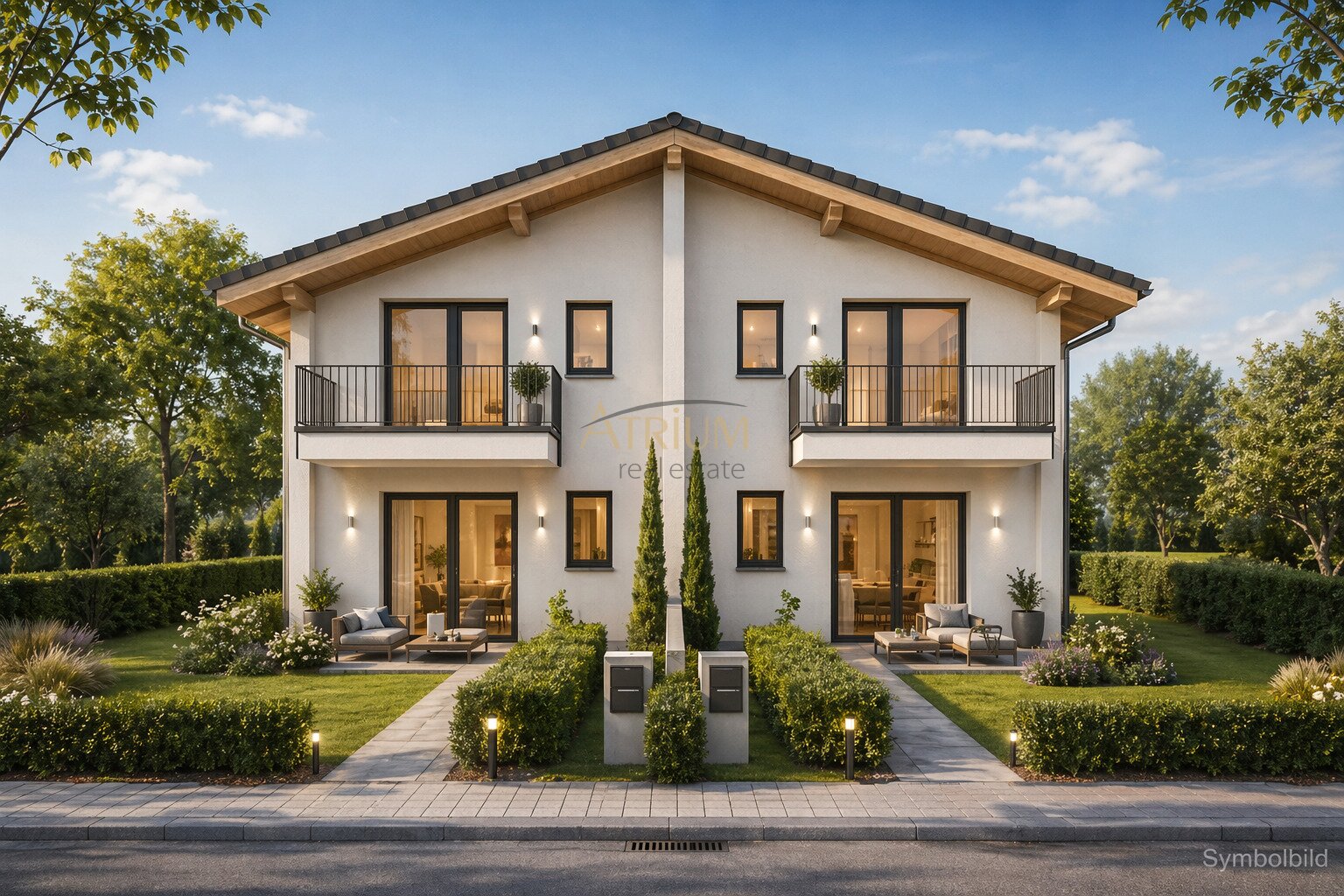 Doppelhaus oder Einfamilienhaus? Hier haben Sie die Wahl!