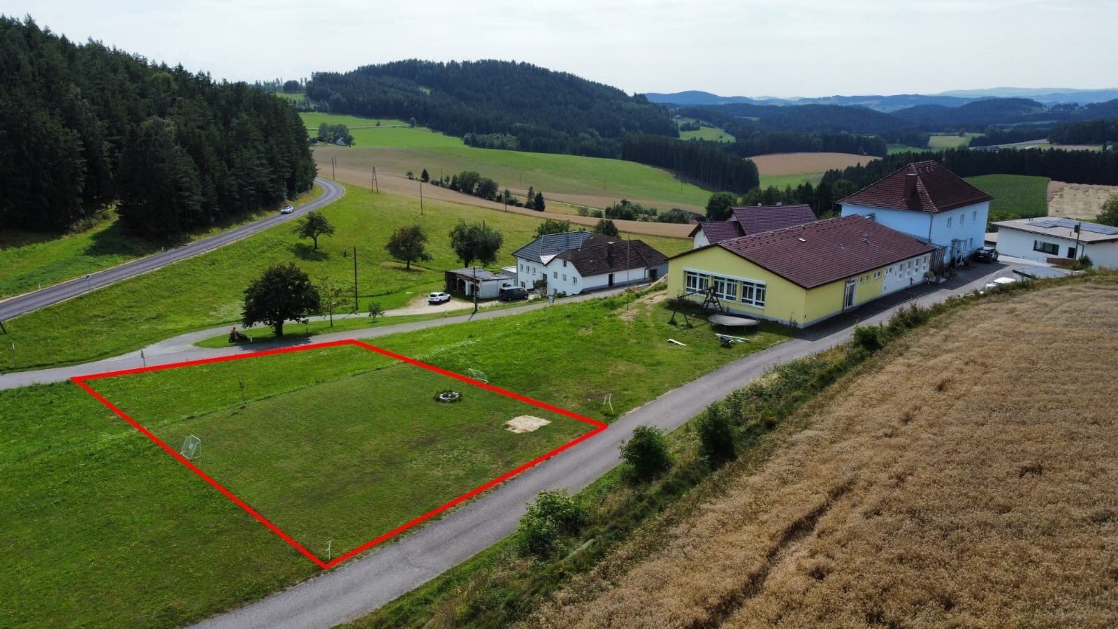 Traumhaftes Baugrundstück: 982m² für Ihr Eigenheim / Gewerbe in Gutauer Naturlage ohne Bauzwang