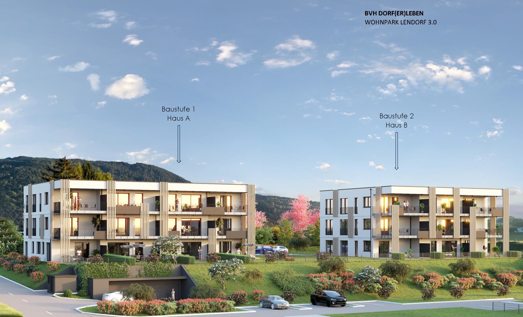 Dorf(er)leben - Wohnpark Lendorf 3.0 / Oberkärnten - Fertigstellung Dezember 2025!