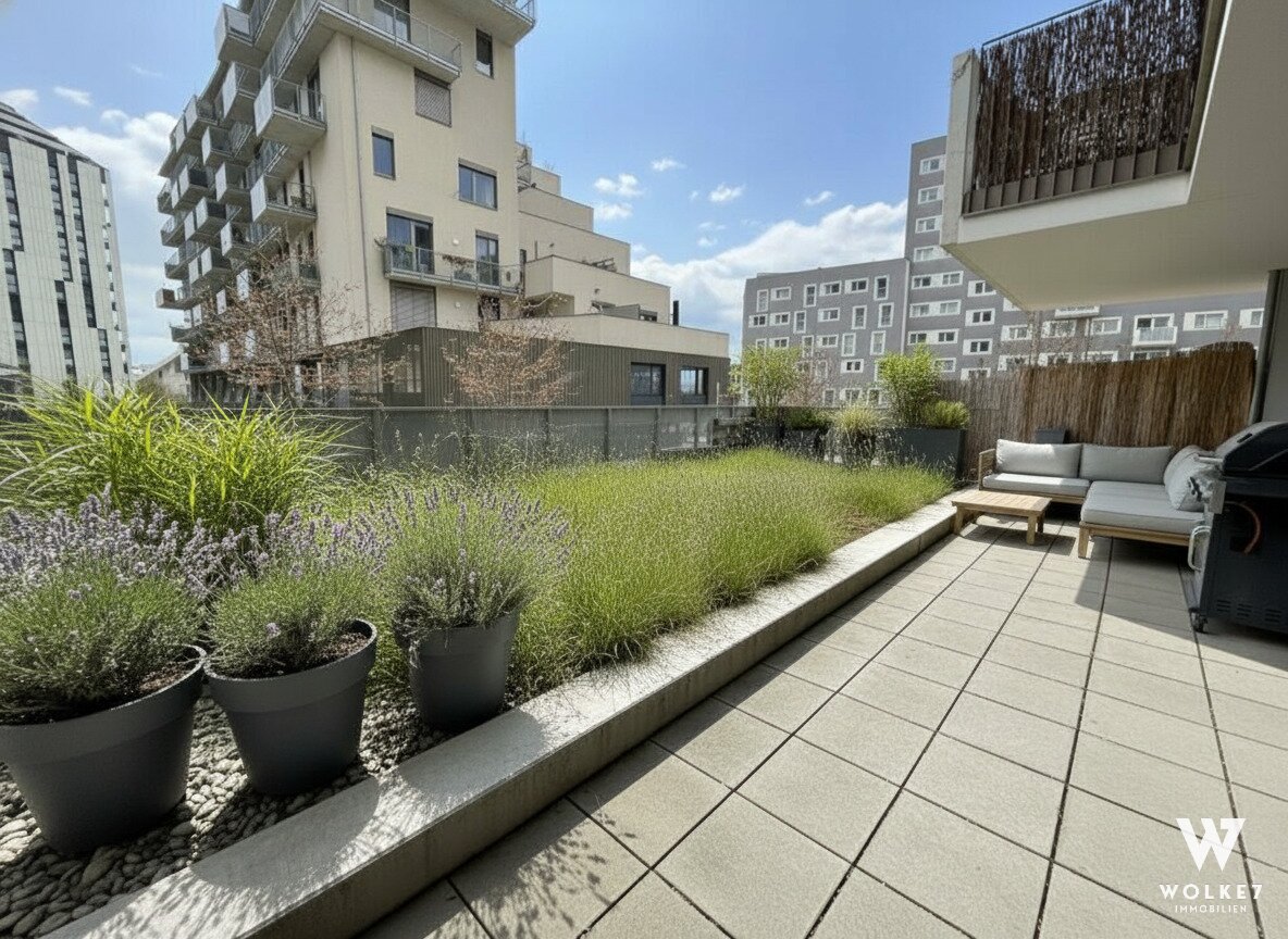 Exklusives Neubau-Juwel im SeeSee Living - Wohnen mit eigenem Garten und Garagenstellplatz in der Seestadt