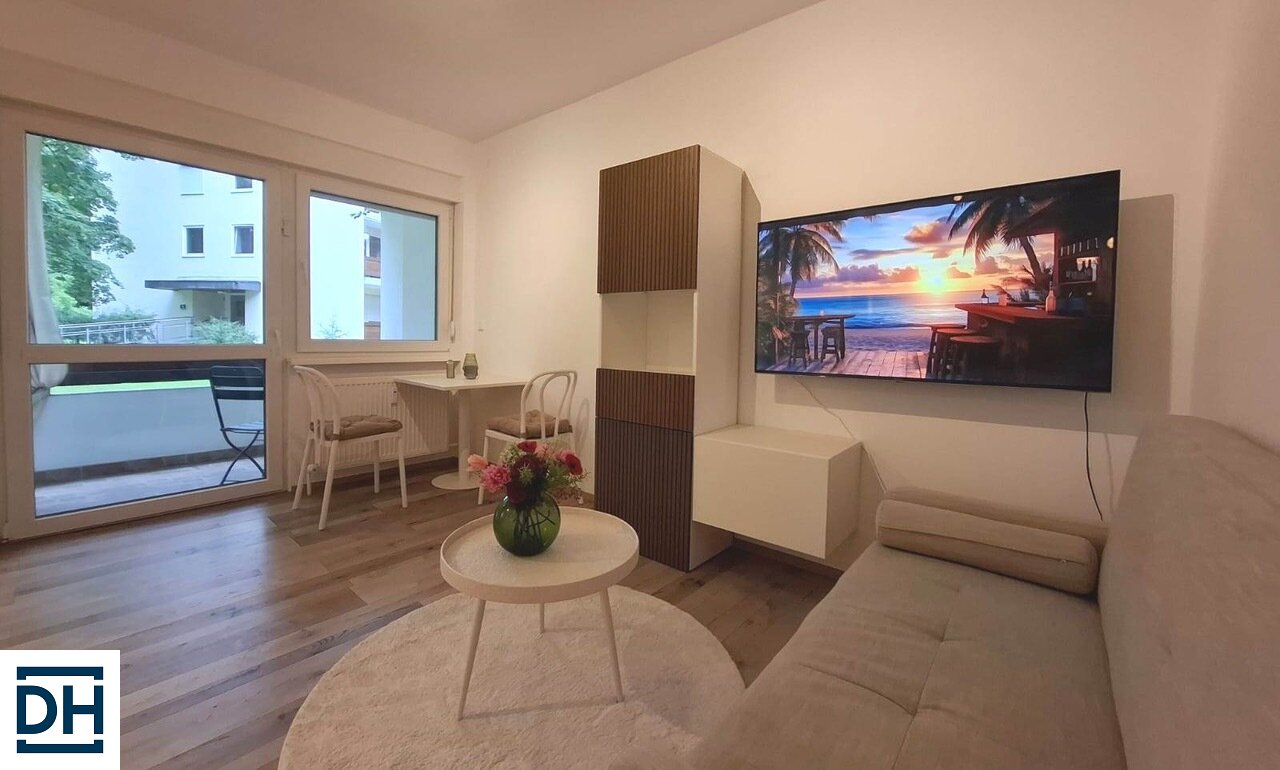 AIGEN: Modern möblierte Garconniere mit großer Loggia